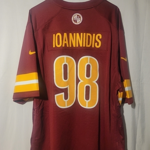 Nike Washington Commanders Matthew Ioannidis #98 NFL On Field Jersey Sz XXL - Picture 4 of 7